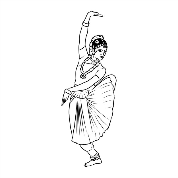 Adarsh Raghuram on LinkedIn: Bharatanatyam Sketches, Adarsh Raghuram